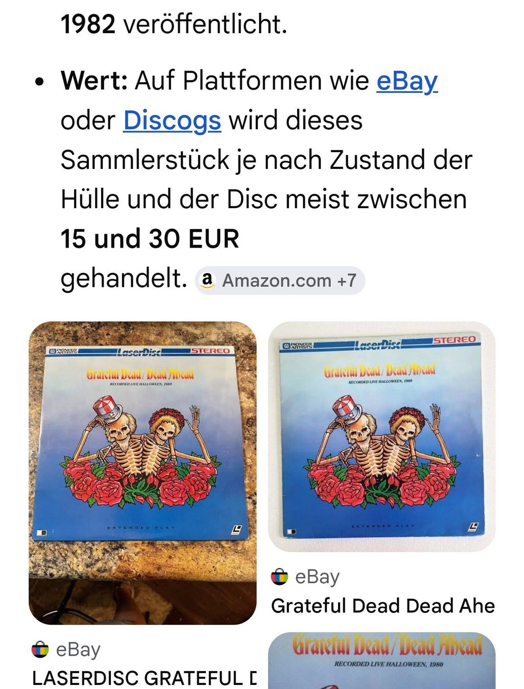 CD: Grateful Dead live Sammlerstück – Usato da huenenberg venduto da Suizofelize 4