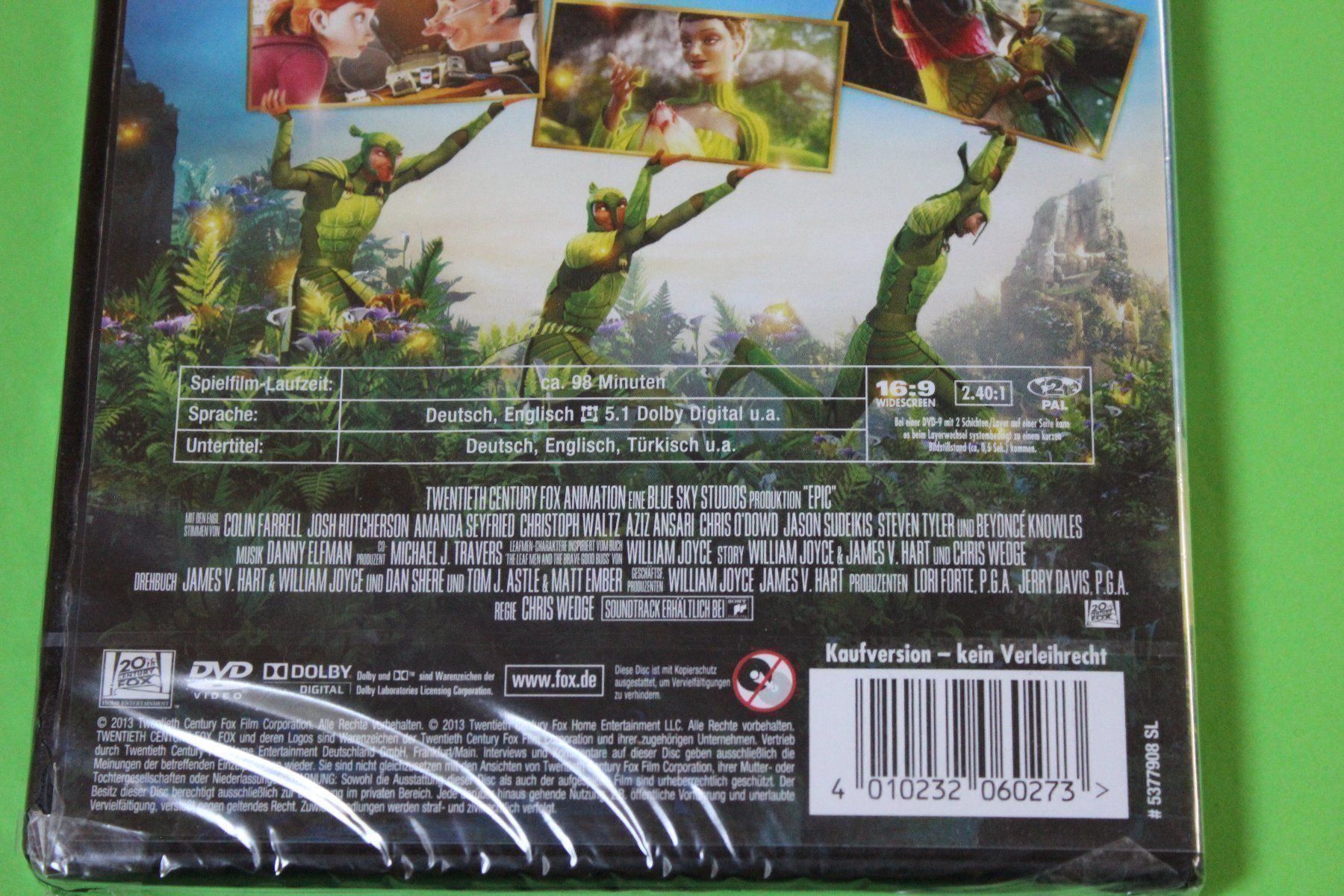 Tutti i DVDs: EPIC DVD NEU+originalverpackt!!!!!!!!!!! – Nuovo e nell'imballaggio originale da Tübach venduto da JamesStone 5