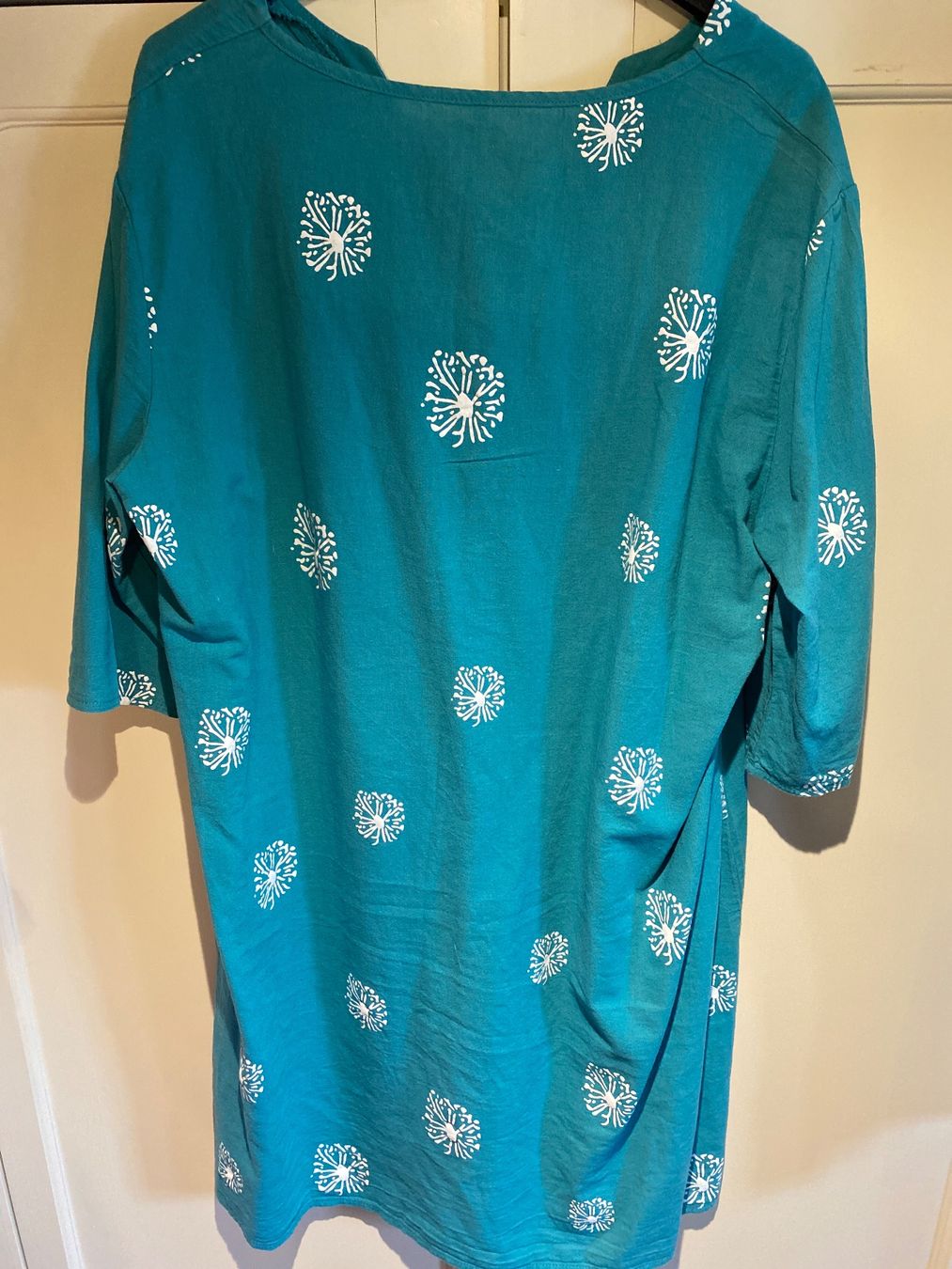 Vestiti: DAMENKLEID-TÜRKIS-WEISS – Nuovo (secondo la descrizione) da Meienried venduto da ManuelaBoutique 3
