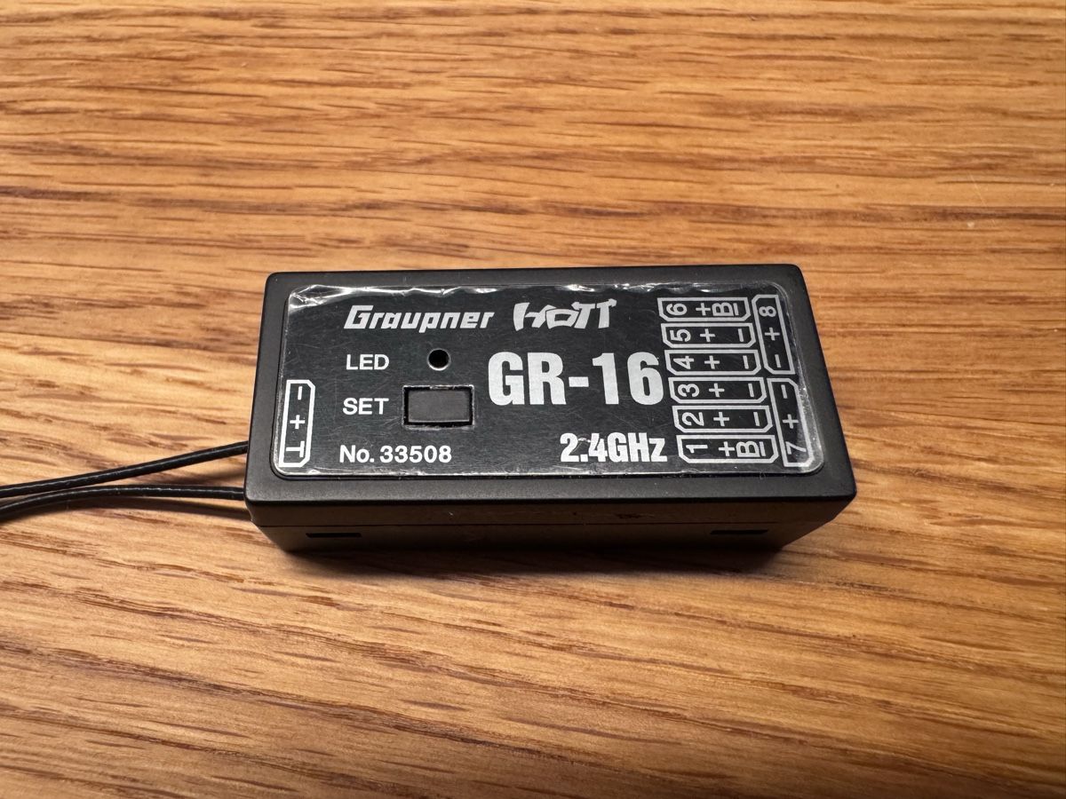 Graupner Telecomando: Graupner Hott GHz 2.4 Gr-16 #2 – Usato da Stäfa venduto da Bommi21