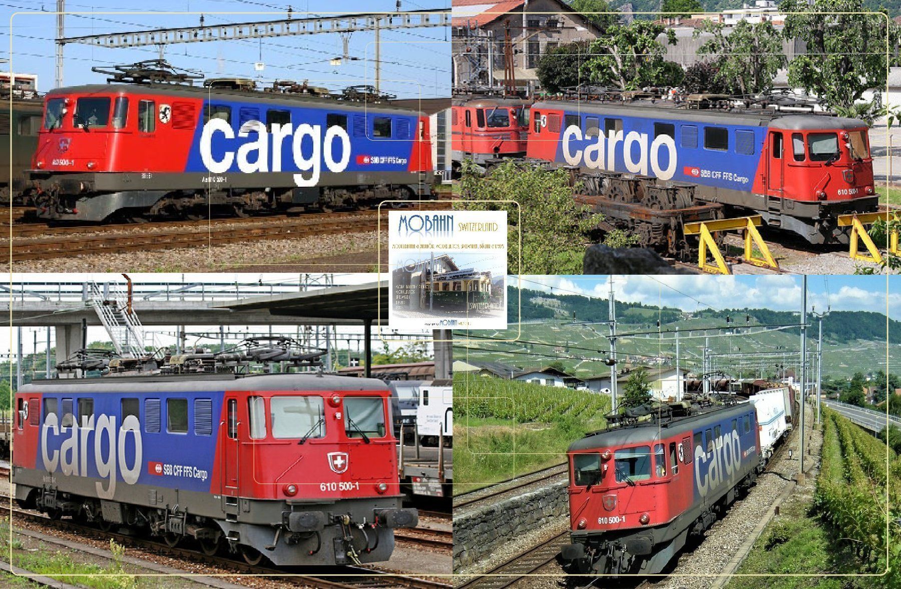 Trix Modellini di ferrovie: Trix 22775 - E-Lok Ae 610 500-1 Landquart SBB cargo – Nuovo (secondo la descrizione) da Rotkreuz venduto da MOBAHN-1zu87 8
