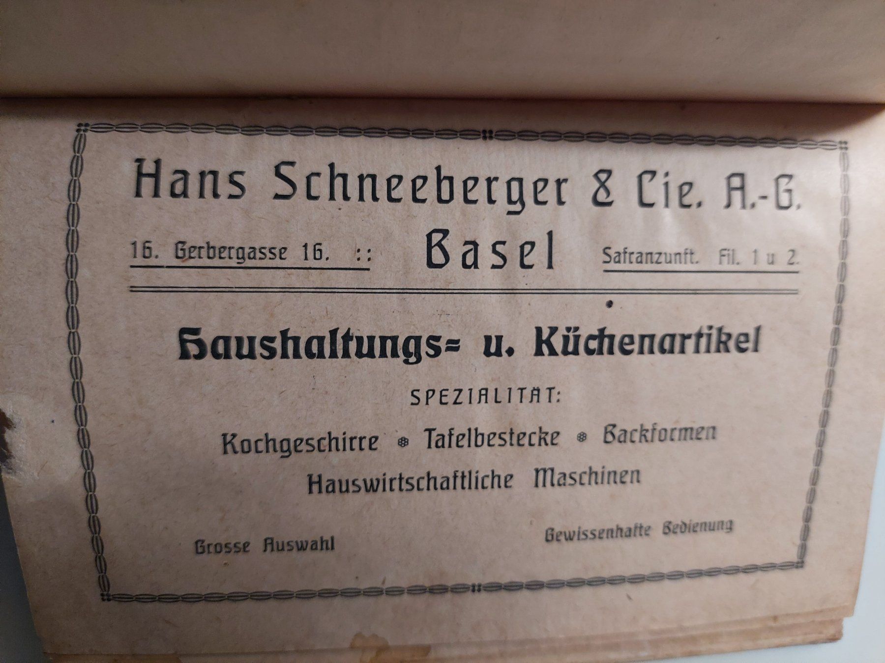 Bücher: Neues Schweizer Kochbuch mit Abbildungen 1920 antik – Gebraucht aus Wil SG von ram_c5j2 9