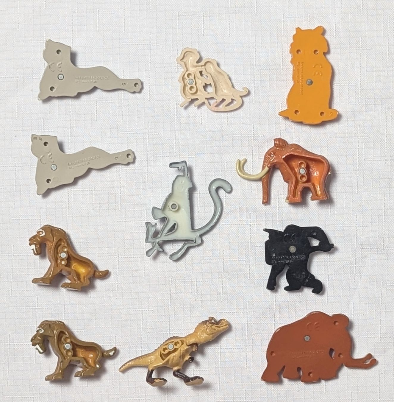 Figuren: 11er Ser - Ice Age Sammel Figuren - Magnet - 2012 – Neu (gemäss Beschreibung) aus Wängi von ABIZONE-86 1