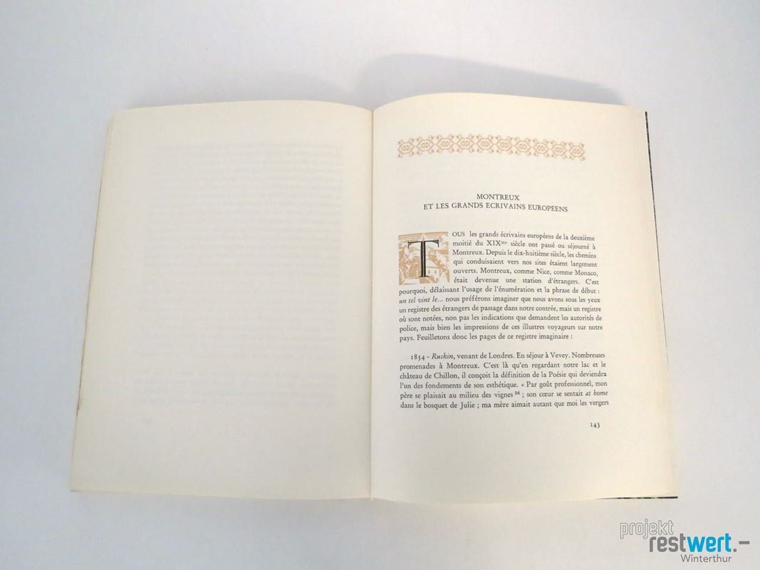 Livres: PHILIPPE AMIGEUT / Montreux – D'occasion à Winterthur par Restwert_Winterthur 4