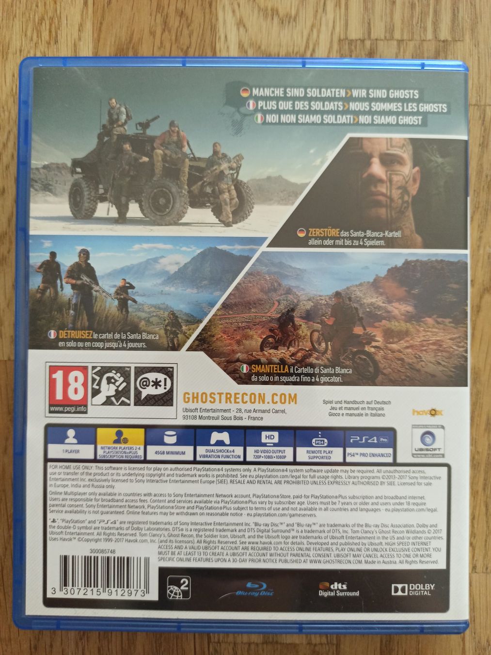 Giochi: Ghost Recon Wildlands PS4 / PS5    - TOP – Usato da Oberweningen venduto da mar_87mx 1