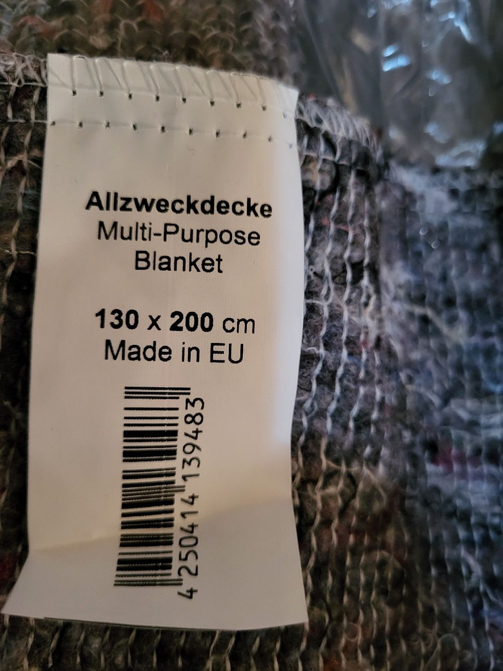 Coperte: 10 X Umzugdecken-Allzwickdecken 130x200cm – Nuovo e nell'imballaggio originale da Riehen venduto da tamola67 5