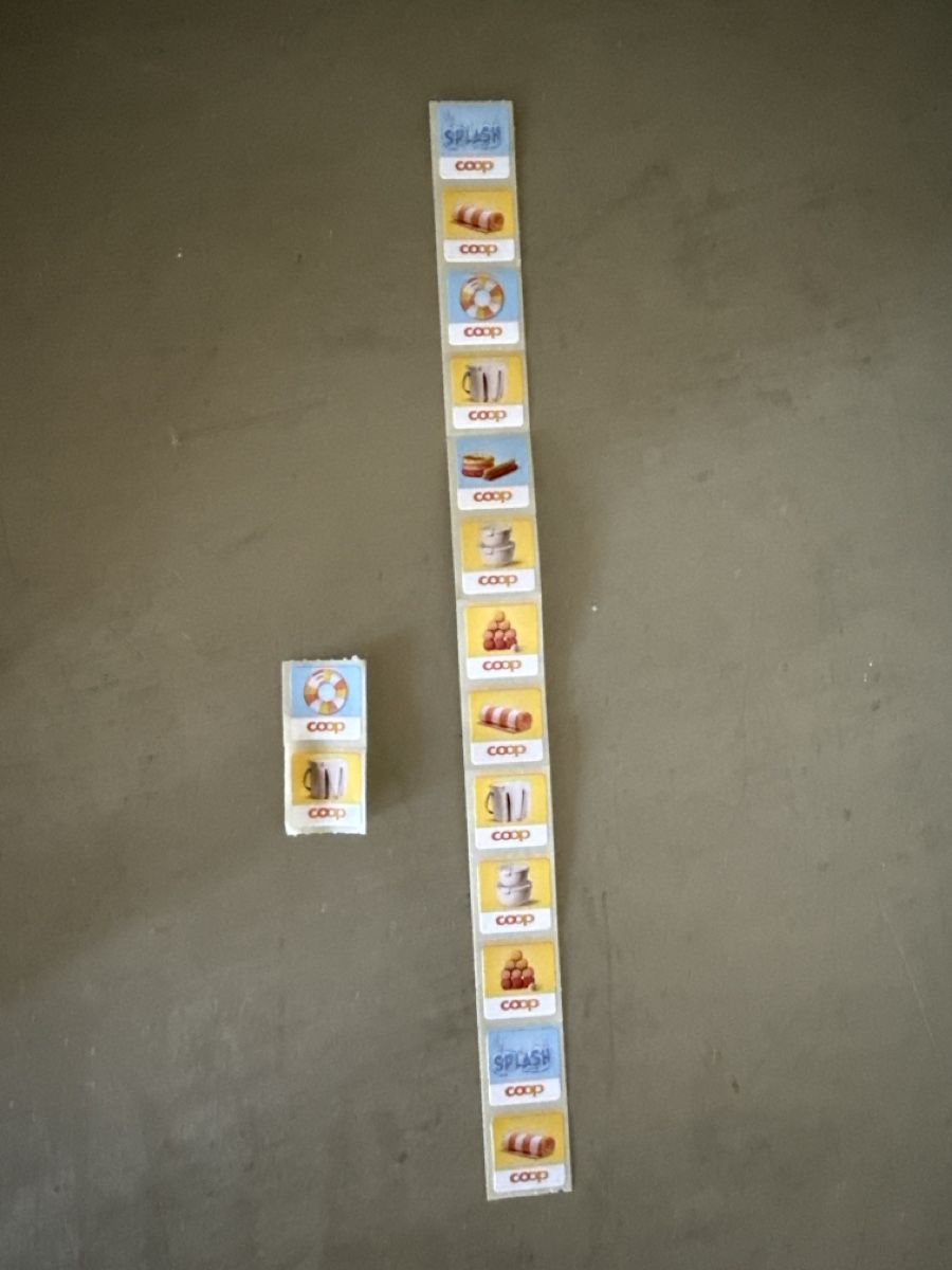 Coop Raccolte di bollini & punti: Coop splash 15 stück – Nuovo e nell'imballaggio originale da Biglen venduto da goz_h8dv