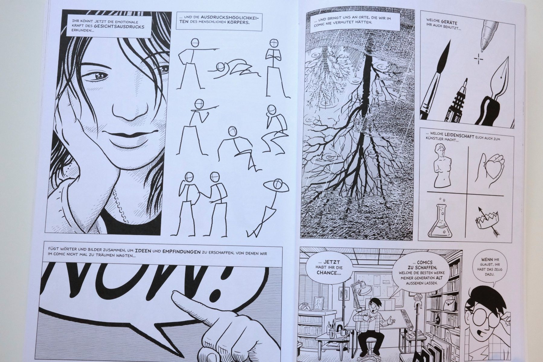 Fumetti: Comics machen von Scott McCloud – Nuovo (secondo la descrizione) da Scherz venduto da Neogeo5000 9