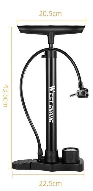 Pompe: Fahrradpumpe mit 160PSI Manometer – Nuovo e nell'imballaggio originale da Geneve venduto da Titi2008 2