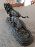 Krakowski -  Bronze Skulptur >>zwei Löwen>>