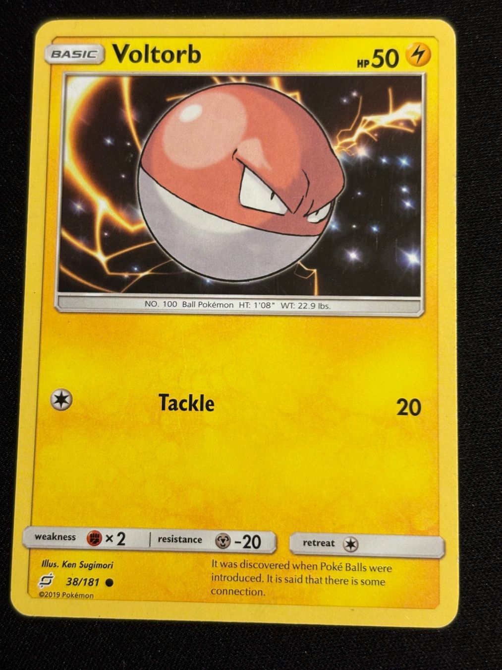 Pokémon Carte collezionabili: Pokemon Voltorb - Team-Up 38/181 - English – Usato da Bern venduto da Big_GS