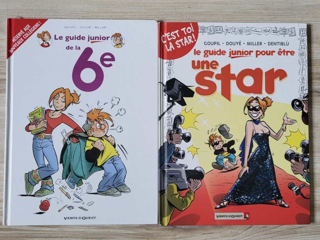Fumetti: Lot de 2 BD Le guide Junior – Usato da Sembrancher venduto da Jbc71