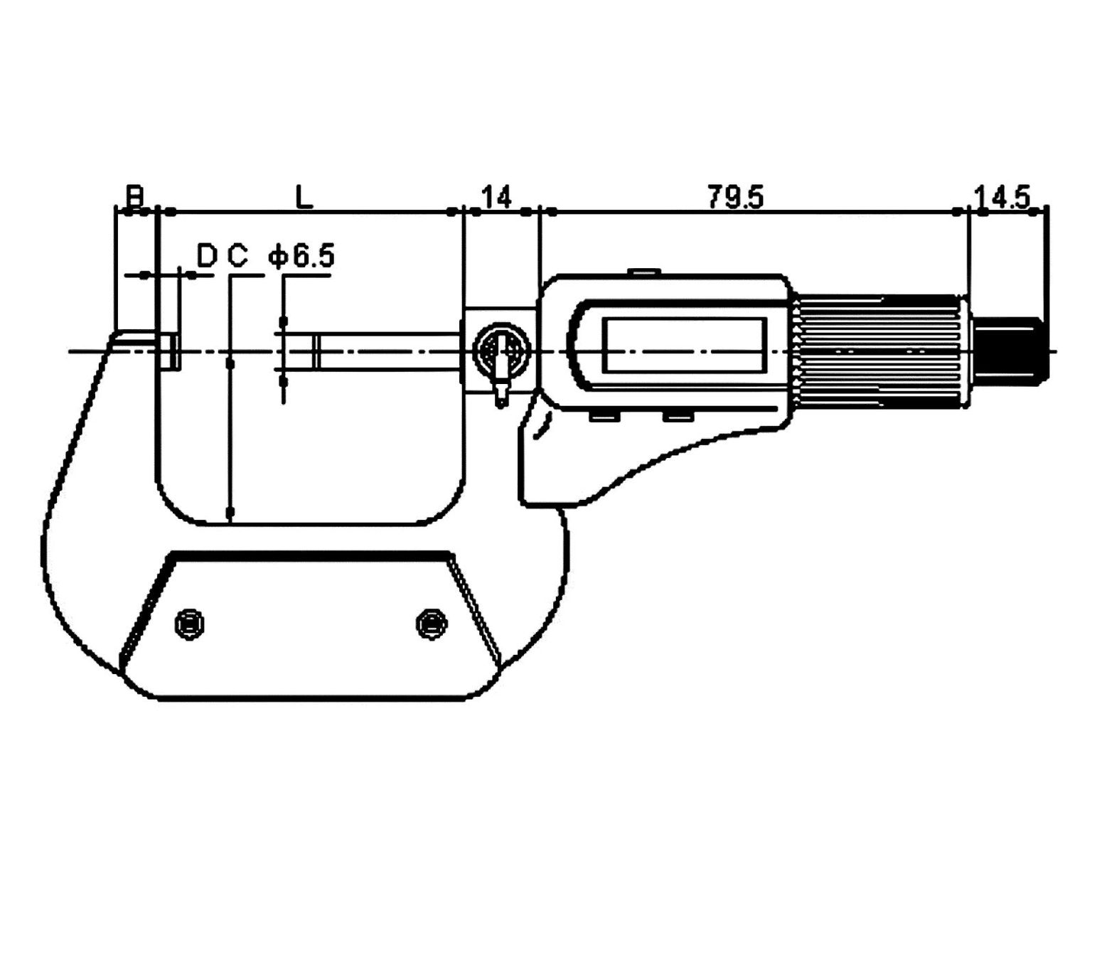 Attrezzi per industria metallurgica: Digital Mikrometer IP54 25-50 mm – Nuovo e nell'imballaggio originale da Tagelswangen venduto da messtec 3