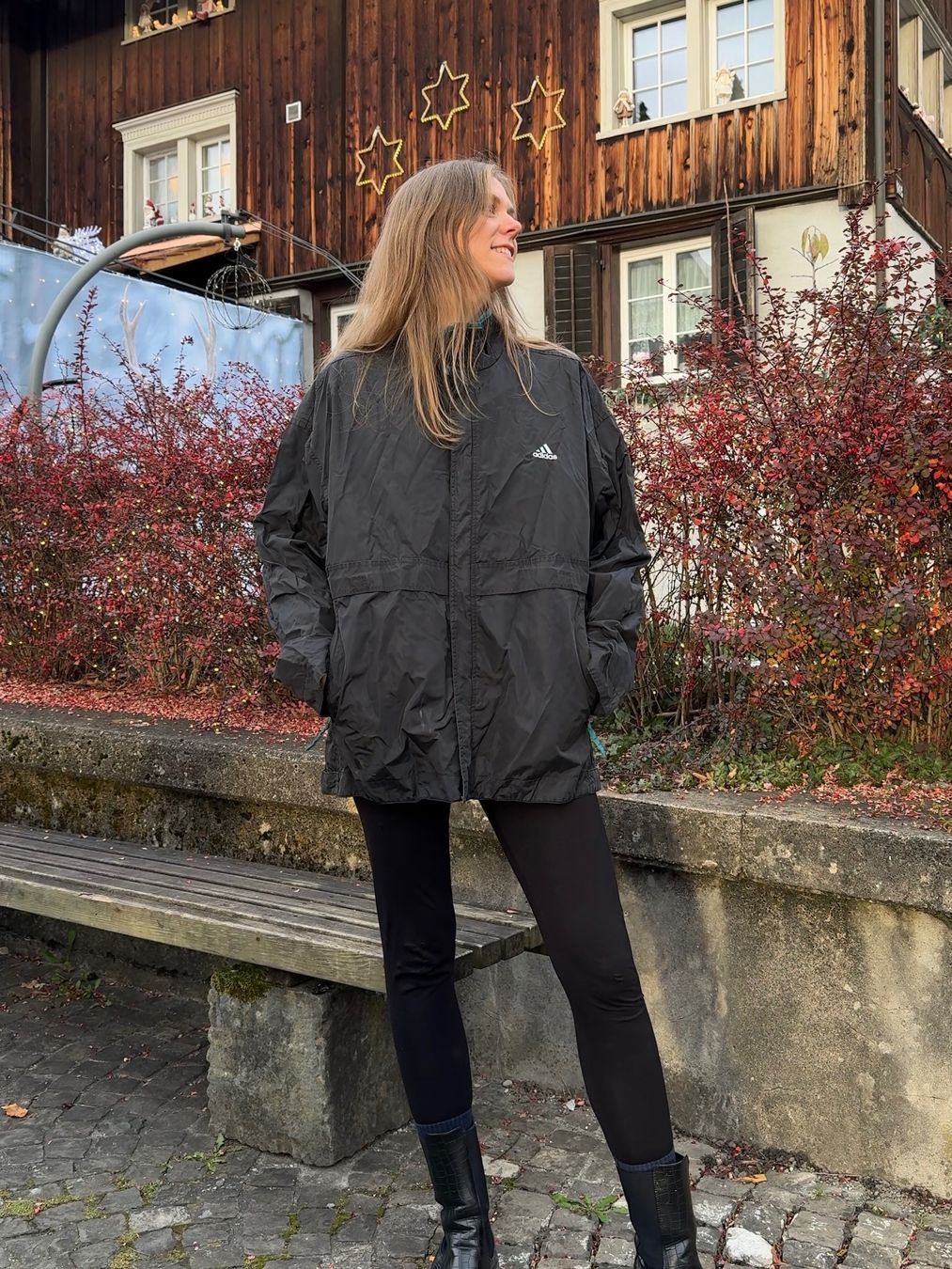 Adidas Giacche: Vintage Adidas Übergangsjacke | L – Usato da Widnau venduto da flottifetze