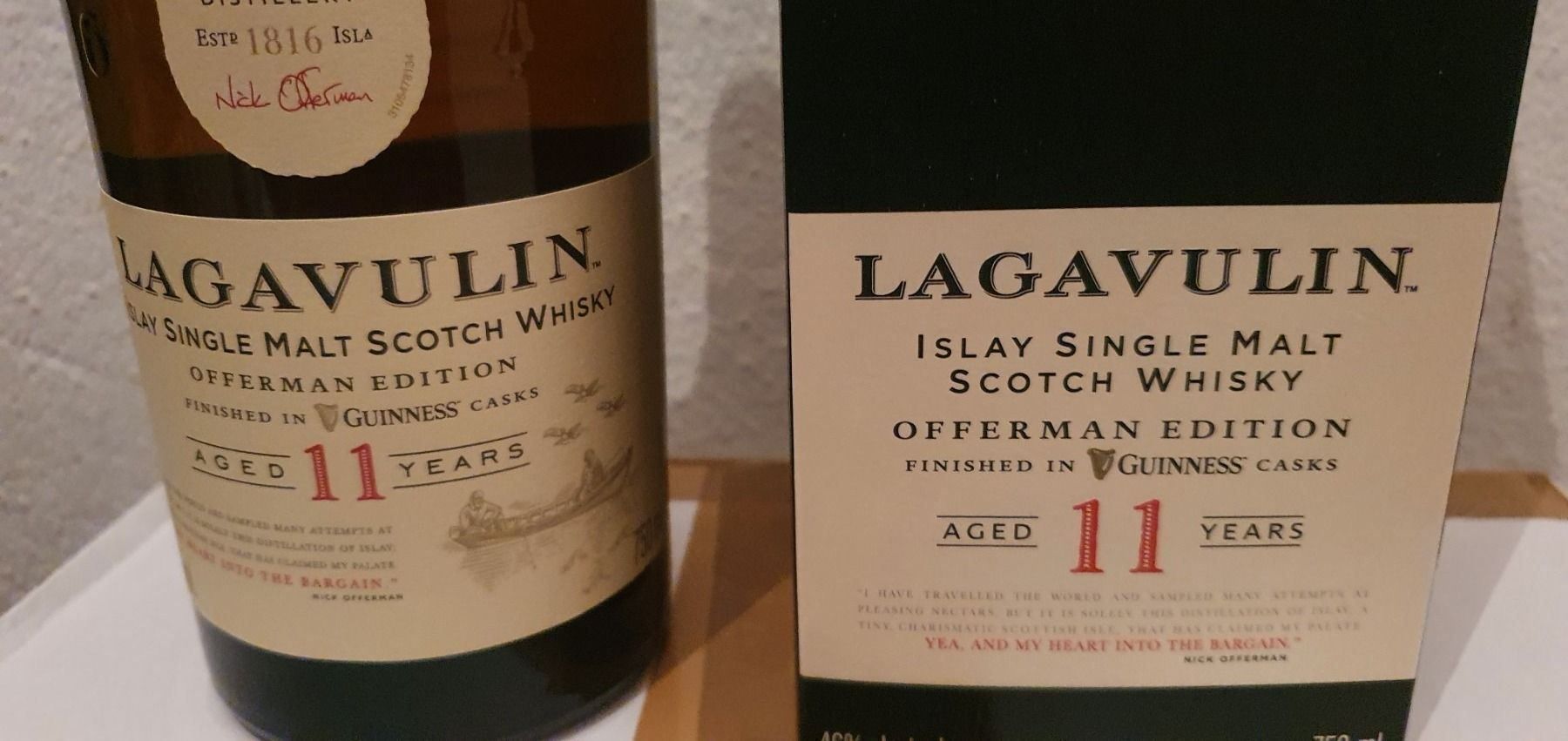 Lagavulin Bevande alcoliche: Lagavulin 11y Offerman Edition (No2) – Nuovo e nell'imballaggio originale da Langnau am Albis venduto da jer_pm72 2