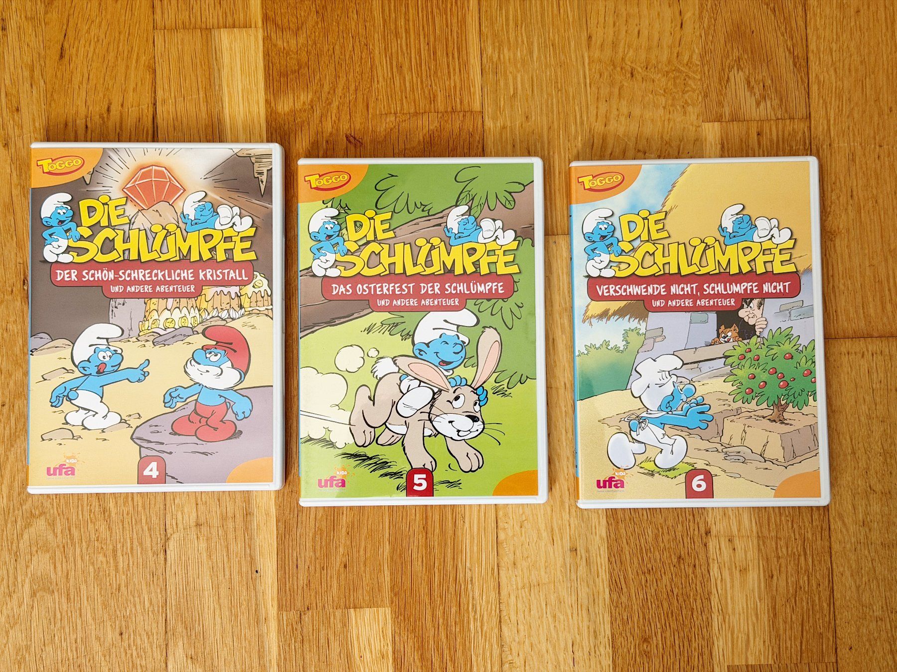 Tutti i DVDs: Die Schlümpfe DVD Sammlung Peyo – Usato da Adliswil venduto da Ch_Mei