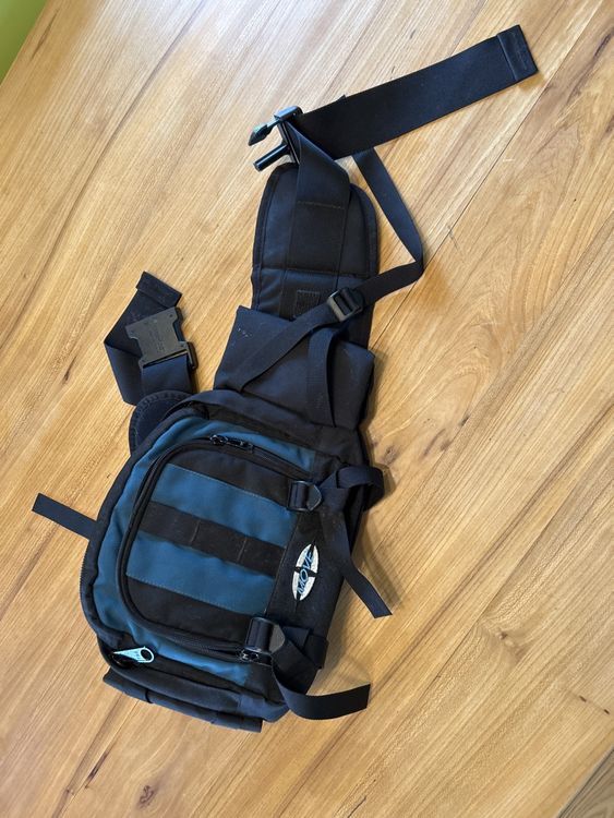 Taktische Bauchtasche 2er-Pack – Militär-Hüfttasche Mit US-Patch, Wasserabweisend, Verstellbar, Für Outdoor & Sport