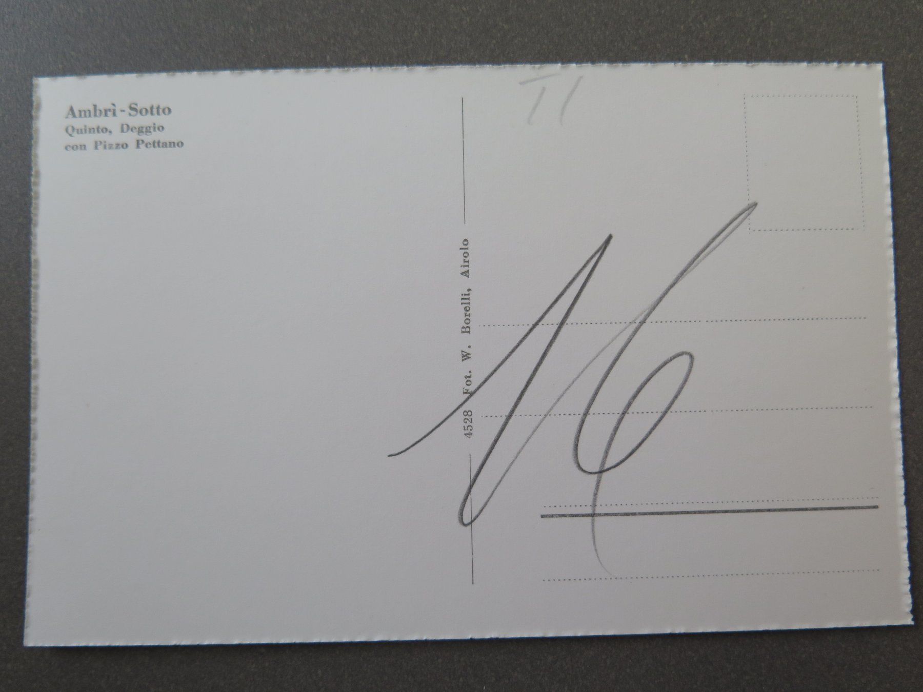 Cartes postales: AMBRI-SOTTO – D'occasion à Wittenbach par lipasal 1