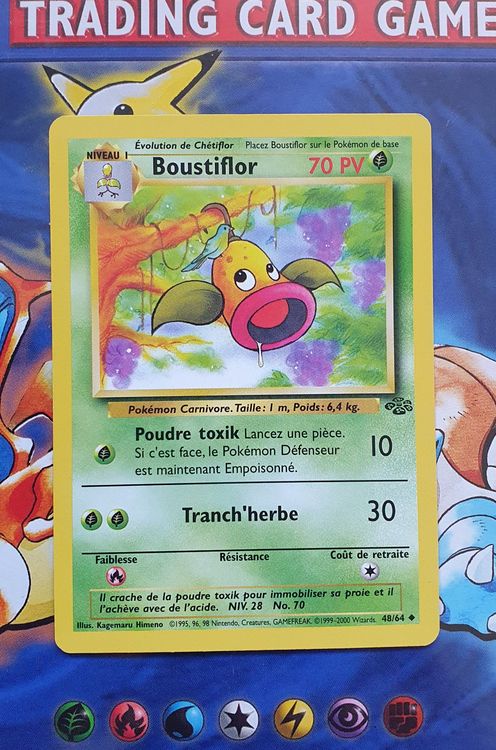 Pokémon Carte collezionabili: Carte Pokémon Boustiflor (Jungle) 48/64 (fr) – Nuovo (secondo la descrizione) da Bex venduto da Edji1138