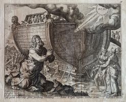 Kupferstich, Maarten van Heemskerck / Claes Jansz Visscher
