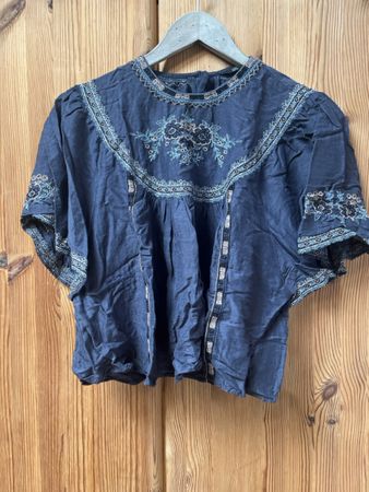 Zara Bluse Leine Damen S