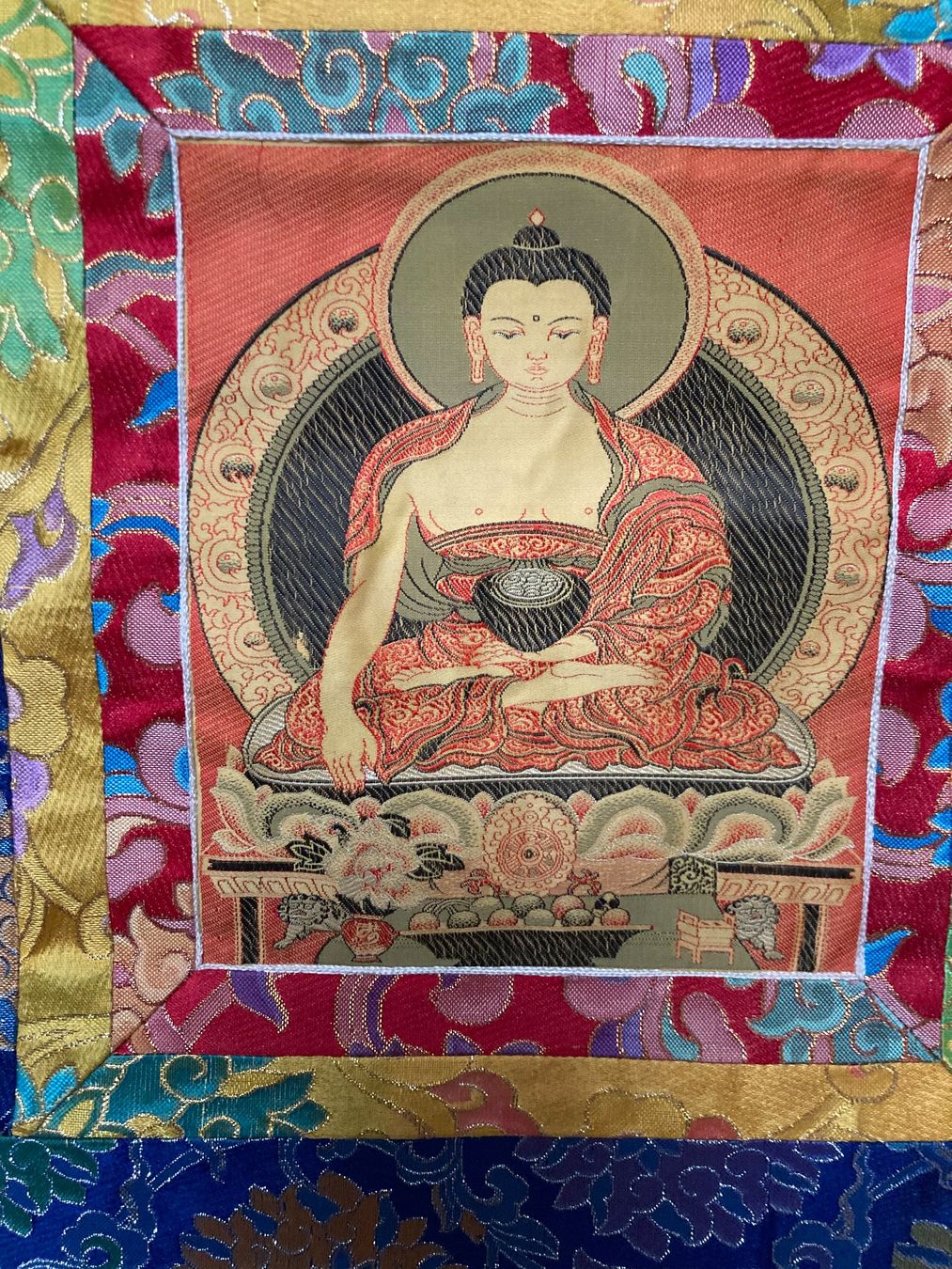 Dipinti: Thangka, bouddha médecine – Usato da Fribourg venduto da Ancolie18
