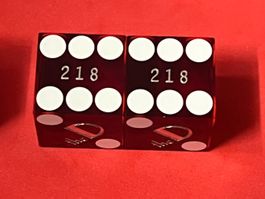 Las Vegas Casino Würfel (Paar)  Nr. 218