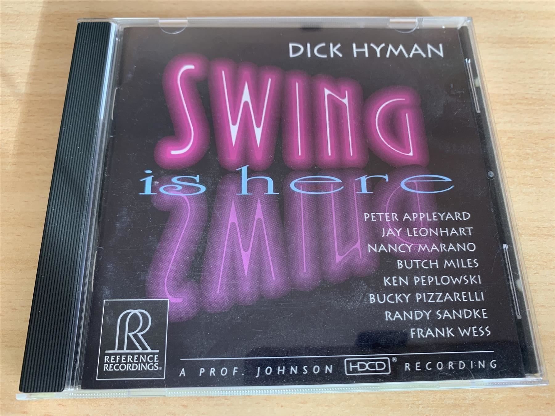 CD: Dick Hyman – Swing Is Here – Usato da Rikon im Tösstal venduto da Alpenmutz