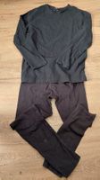 Set C&A Langarmshirt und YFK Leggins schwarz Grösse 146