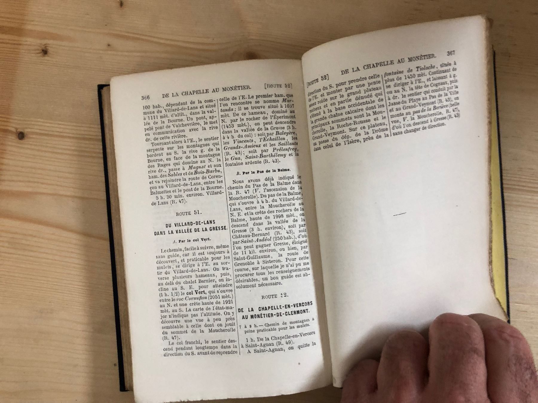 Libri: Itinéraire Dauphiné Isère 1862 – Usato da Zürich venduto da allp 8