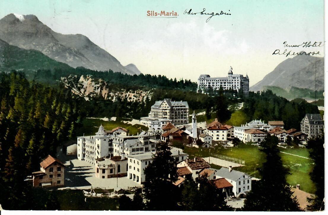 Cartes postales: Sils - Maria 1908 – D'occasion à Hochdorf par Ziegel-16