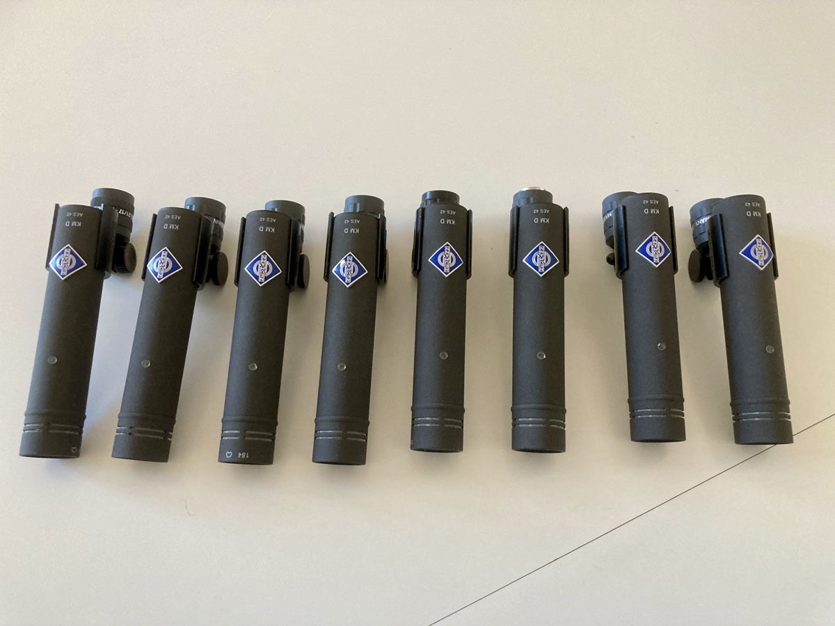 Neumann Microfoni: Rare Neumann 8-Channel Immersive Microphone System with RME – Usato da Zürich venduto da rie_dn6f 1