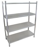 Beeketal Gastro Edelstahlregal Edelstahl