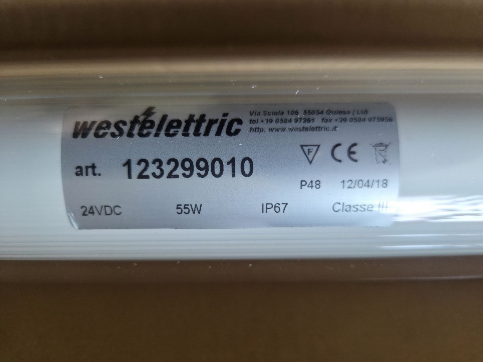 Lampade: WESTELECTRIC Maschinenleuchte – Nuovo (secondo la descrizione) da Quartino venduto da 123HOBIT 1