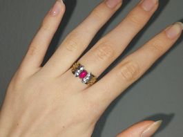 Vintage Ring, Silber 925