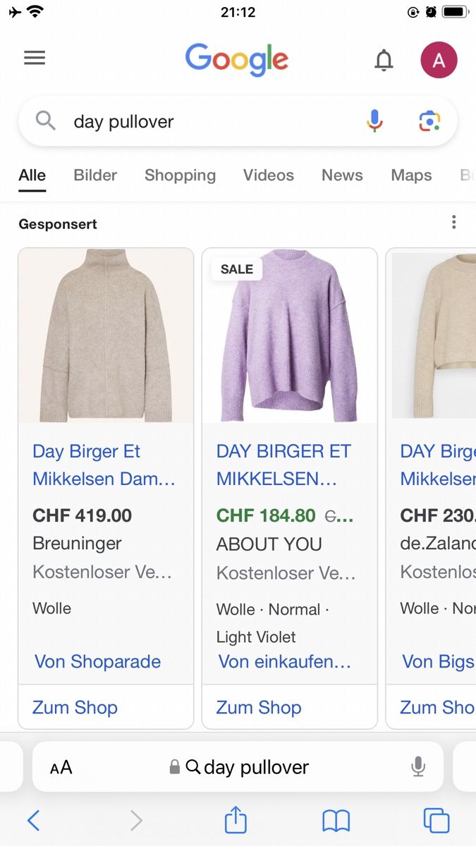 Malene Birger Pullover & Sweatshirts: Modischer DAY Birger et Mikkelsen Pullover – Grösse S – – Gebraucht aus Winkel von Glamour4You 9