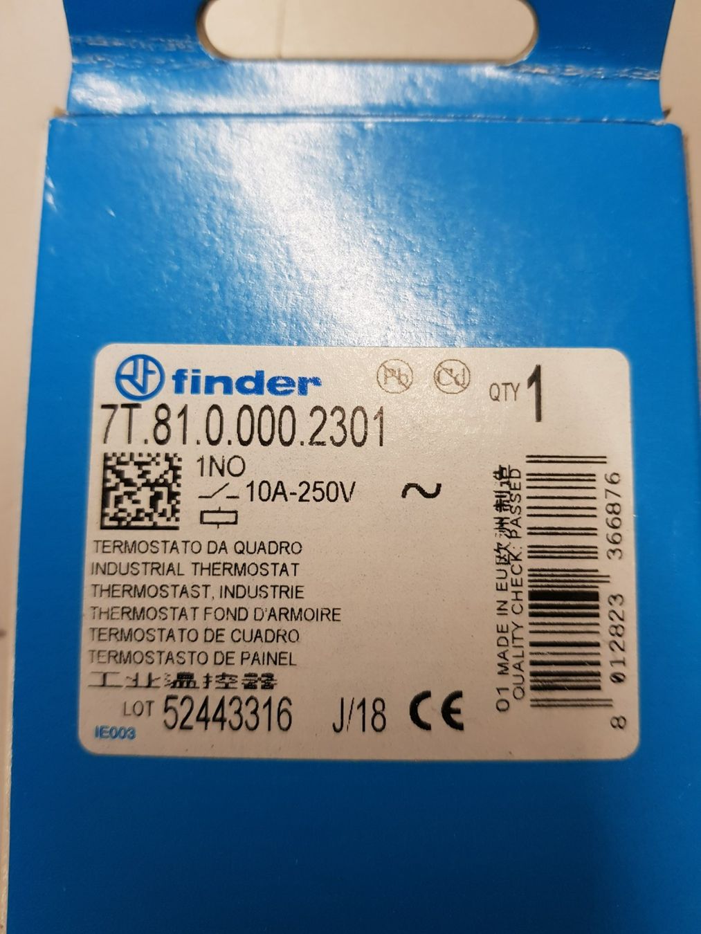 Interruttori: Thermostat – Nuovo (secondo la descrizione) da Steg im Tösstal venduto da LARO14 1