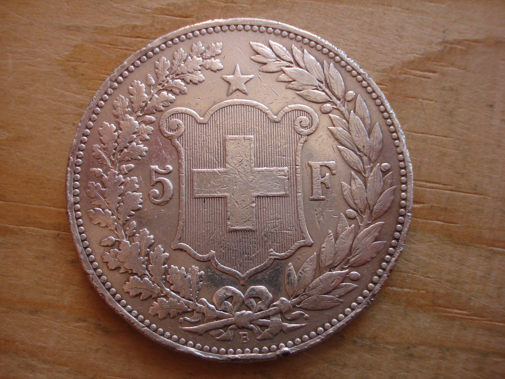 Tutti le monete: (K1) 5 Franken 1892 – Usato da Erlach venduto da Net-Coins 1