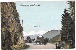 Nesslau Reisegruss Postkutsche