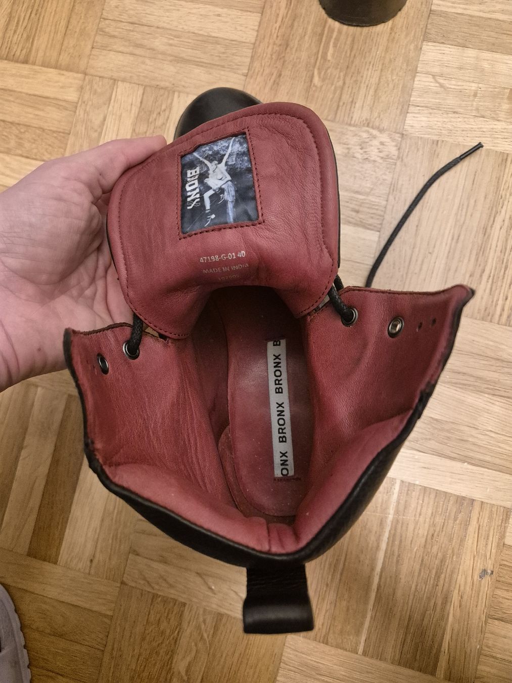 Scarpe da donna: Bronx Lederstiefel, Grösse 40, neuwertig – Nuovo (secondo la descrizione) da Pfäffikon SZ venduto da vale_111 3