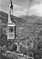 Chur GR Brambüeschbahn funivia panorama G