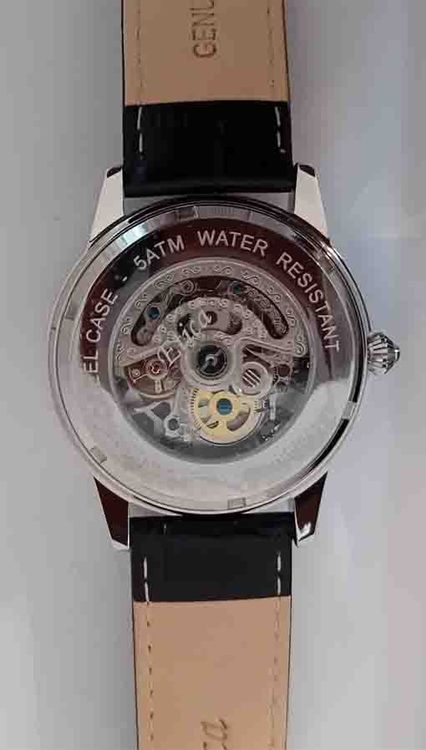 Etica automatik Uhr skelettiert (Neu und originalverpackt) in Baar