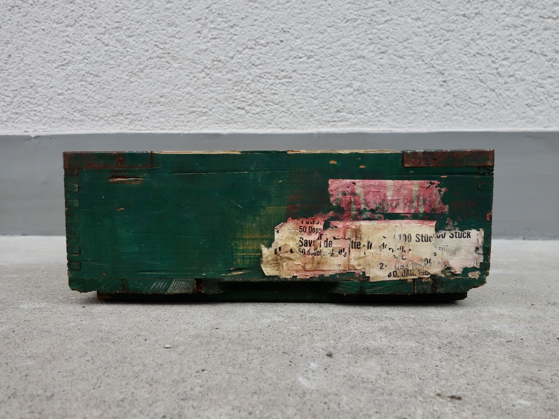 Transportkisten: alte Holzkiste RUMPF A.G. – Gebraucht aus Kerzers von bottlesandboxes 2