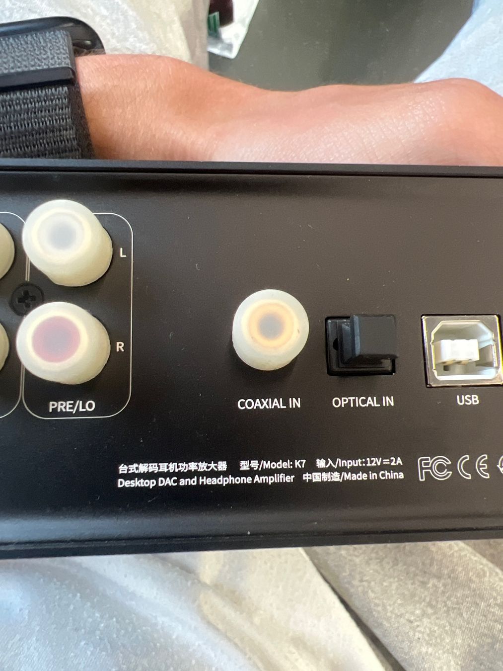 Amplificatori: FiiO K7 Desktop DAC und Kopfhörerverstärker – Usato da Frick venduto da ToWay 3