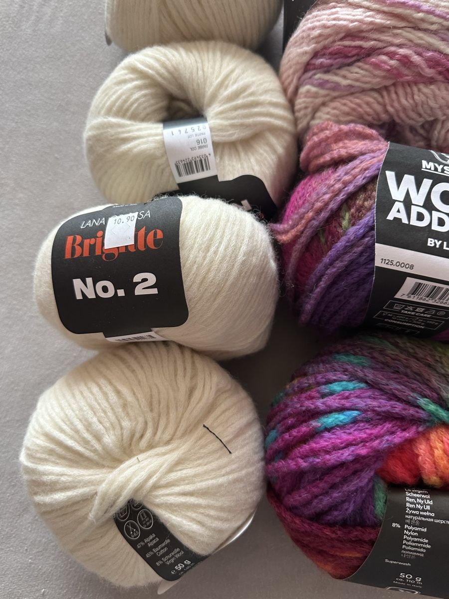 Wolle: Wolle Mix – Neu und originalverpackt aus Lohn-Ammannsegg von Nase.2016 1