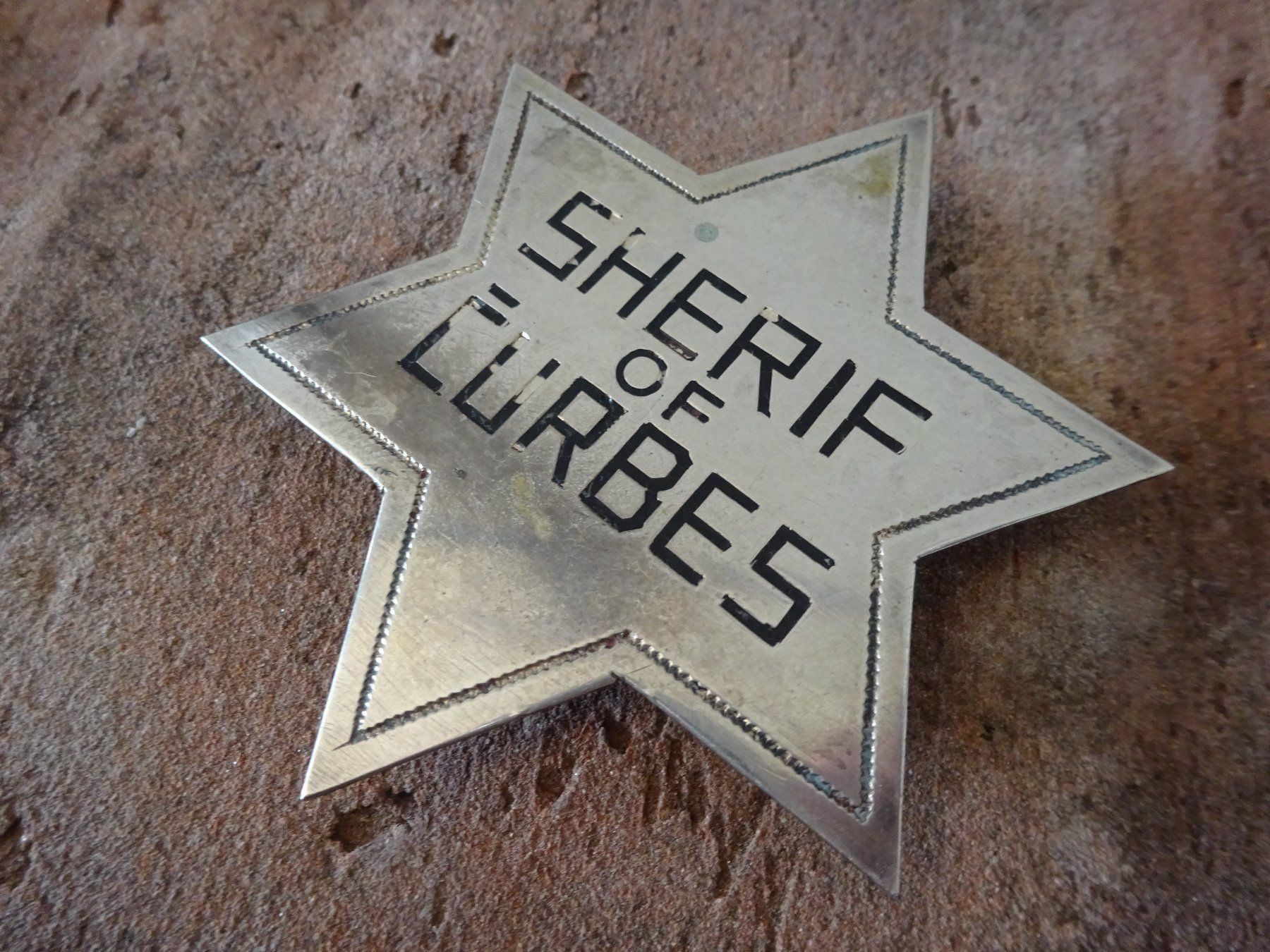 Medaillen: Original Western Sheriff Stern Orden / Silber – Gebraucht aus Esslingen von FetteSchnecke 6