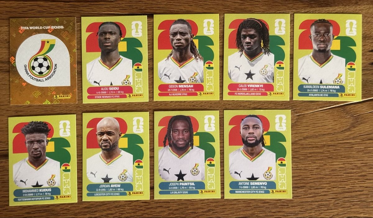 Panini Sammelbilder & Trading cards: Panini Sticker WM 2026 - Ghana – Neu (gemäss Beschreibung) aus Mägenwil von Goldfire