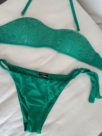 CALZEDONIA Bikini Bandeau-Form M + Slip M