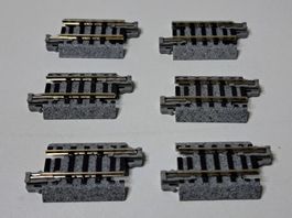 Kato Gleis  6 x gerade  20 071 29 mm Spur N wie Neu
