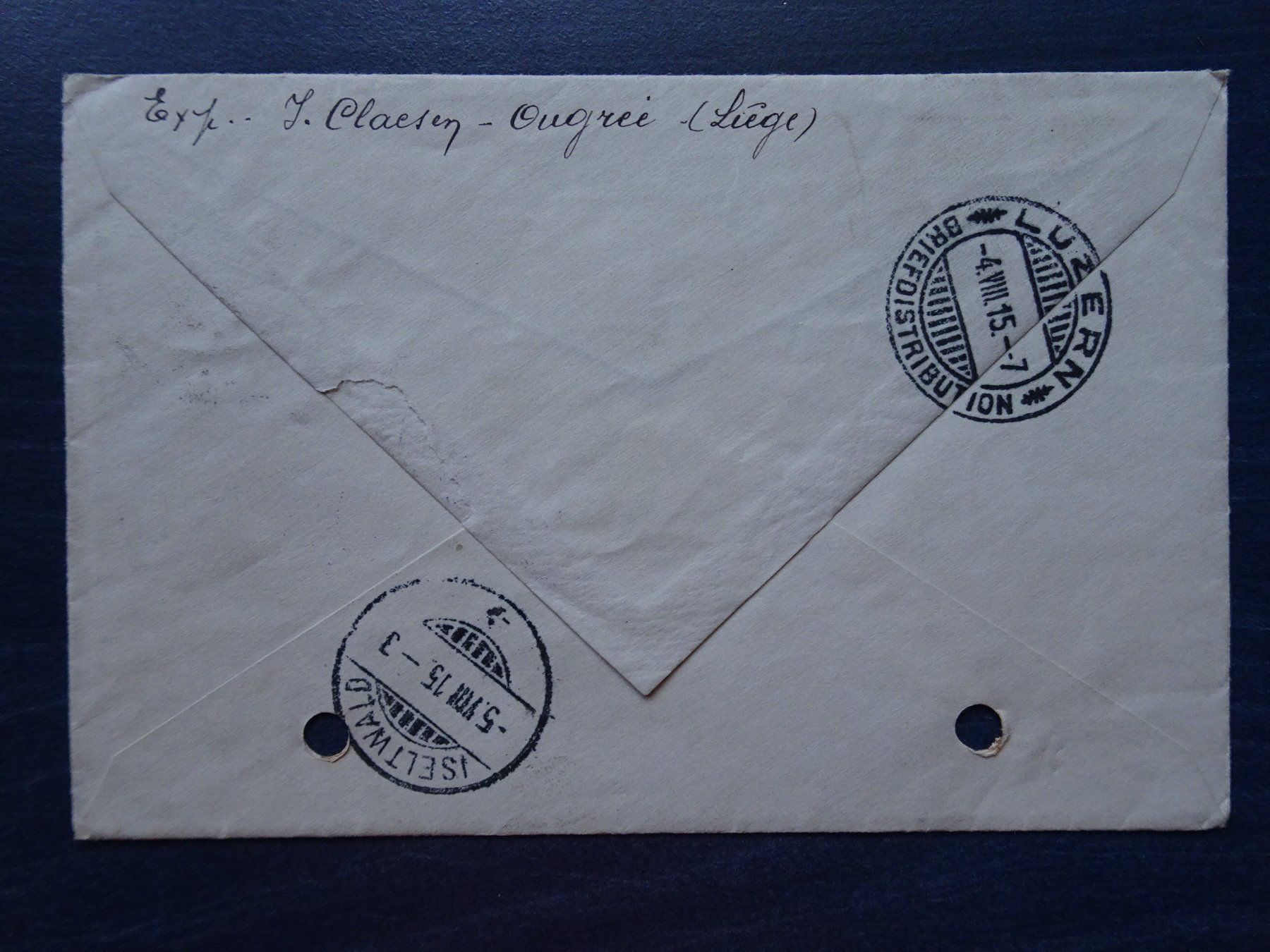 Cartes postales: 1915 – D'occasion à Aadorf par Chnorli-Furz 3